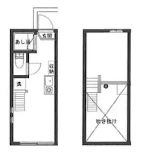 アーバンプレイス中野坂上N【2階】の間取り