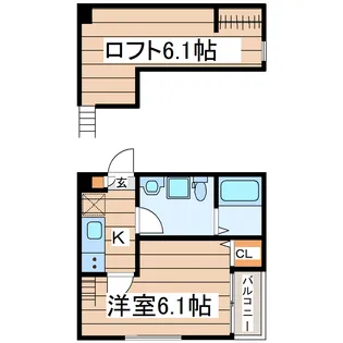 Bee House【1階】の間取り