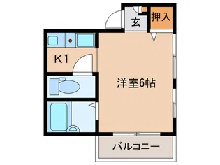 メ-プルハイムの間取り
