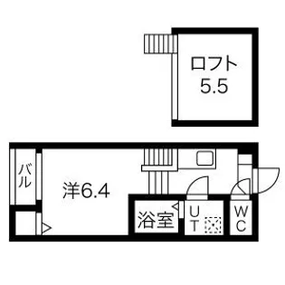 ASTERIA新栄【2階】の間取り