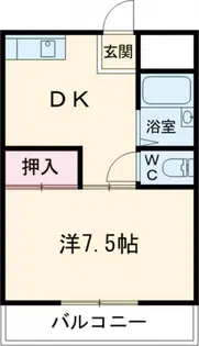 ベイサイド藤原【2階】の間取り