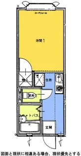 ハイムMK【1階】の間取り