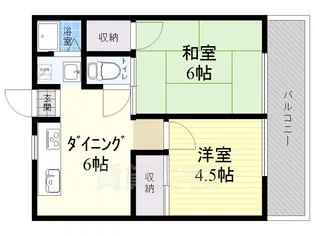 久保文化【1階】の間取り