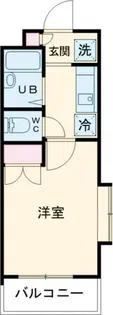 スカイコート馬込【2階】の間取り