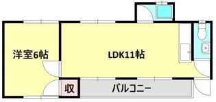 生駒ビル【5階】の間取り