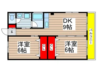畑田マンションの間取り