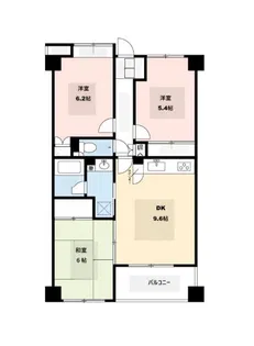 パストラルピーノ【3階】の間取り