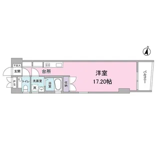 FUKUMI APARTMENT【2階】の間取り