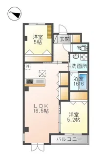 Chaleur (シャルール)【2階】の間取り