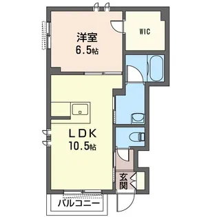 コンフォートI【1階】の間取り