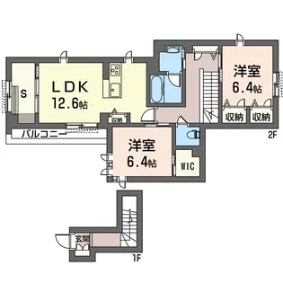 Maison de K.T【2階】の間取り