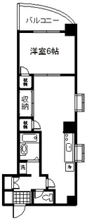村山ビル【4階】の間取り
