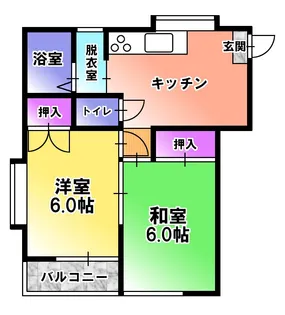 アレストサクラ【2階】の間取り
