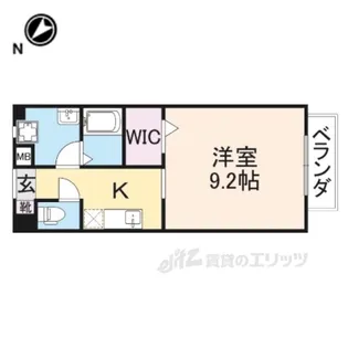 インテリオル【1階】の間取り