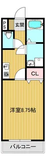 パ-チェ伊加賀本町【1階】の間取り