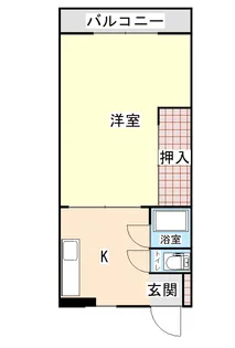 グリーンライフ荒田【2階】の間取り