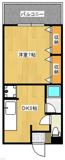 ラスターツインヴィル【7階】の間取り