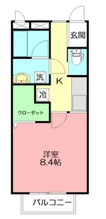 パレット39 B【1階】の間取り
