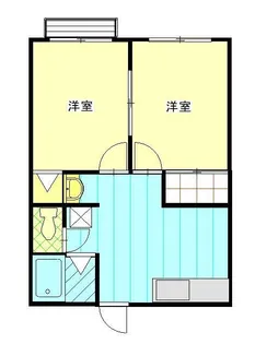 マルマツハウス【1階】の間取り