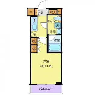 東京都板橋区蓮沼町【マンション】の間取り