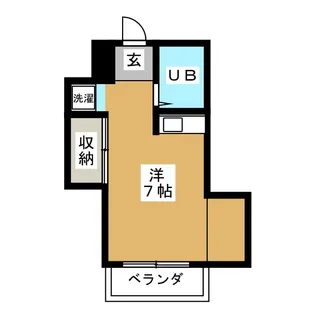ハイム青木参番館【2階】の間取り