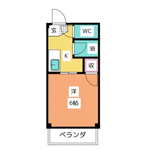 サープラスワン SUZUKI【1階】の間取り
