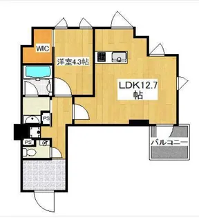 ルミアージュ登戸【4階】の間取り