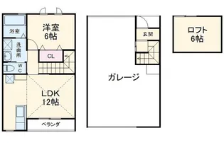 静岡県浜松市中央区志都呂2【一戸建】の間取り