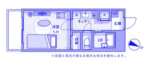 Un Brillant【2階】の間取り