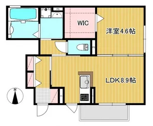 Radicale II【2階】の間取り