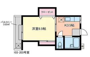 セドロ クアトロ【1階】の間取り