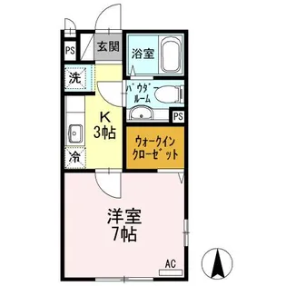 マーブル【2階】の間取り