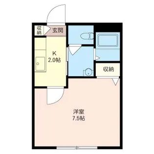 シャーメゾン田無【1階】の間取り