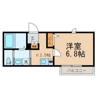 東京都北区田端6【マンション】の間取り