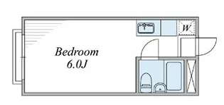 サンアベニュー秋葉【1階】の間取り