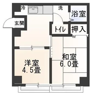 YSハウスA【1階】の間取り