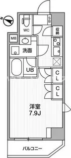 ARKMARK巣鴨【8階】の間取り
