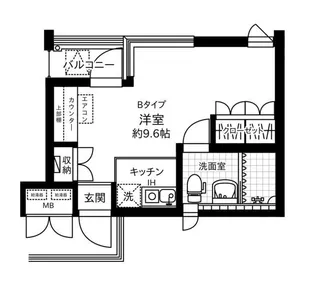 グレイスフィールズ久地【2階】の間取り