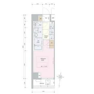 リーラ中野【12階】の間取り