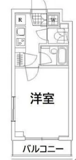 ルーブル早稲田弐番館【4階】の間取り