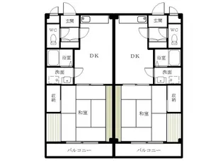 メゾンノワ【3階】の間取り