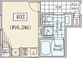 Reve Residence三宿【3階】の間取り