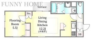 (仮称)西蒲田4丁目メゾン【1階】の間取り