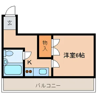 聖光レジデンス【3階】の間取り