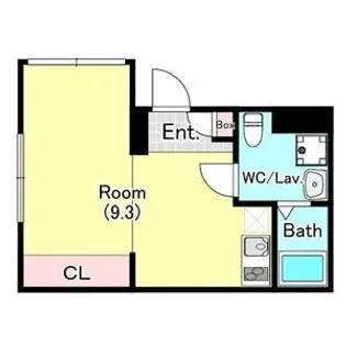 パレス池袋本町【4階】の間取り