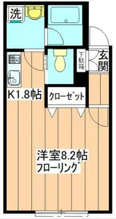東京都板橋区弥生町【アパート】の間取り