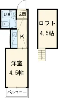 エクセル7【2階】の間取り