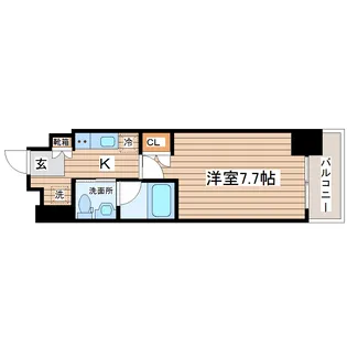 レジデンス片平【12階】の間取り