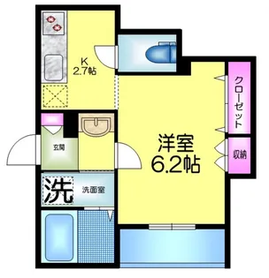 東京都墨田区墨田3【マンション】の間取り