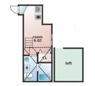 インベストオオモリ27【1階】の間取り